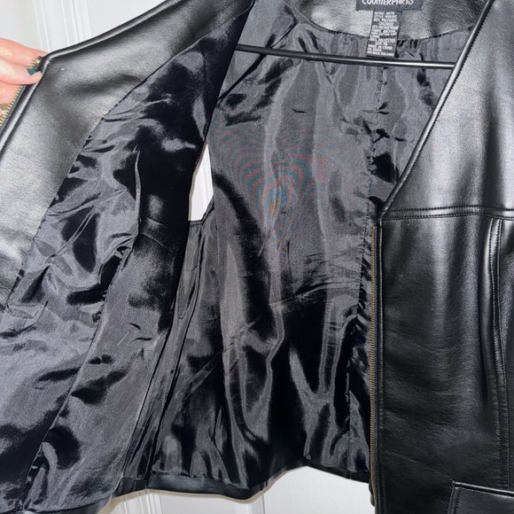 Counterparts Vegan Faux Leather Vest - Picture 7 of 7